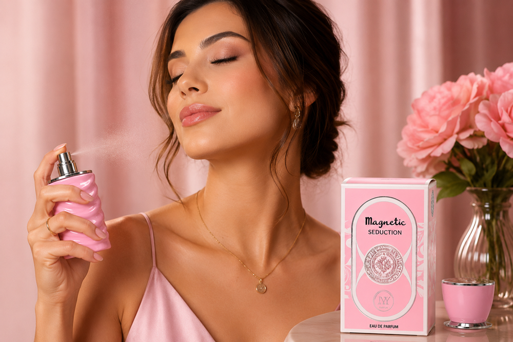 Perfume Magnetic Seduction 034 Rosa 30ml Feminino - 1