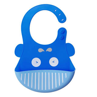 Babador Silicone Azul BA14 - 1