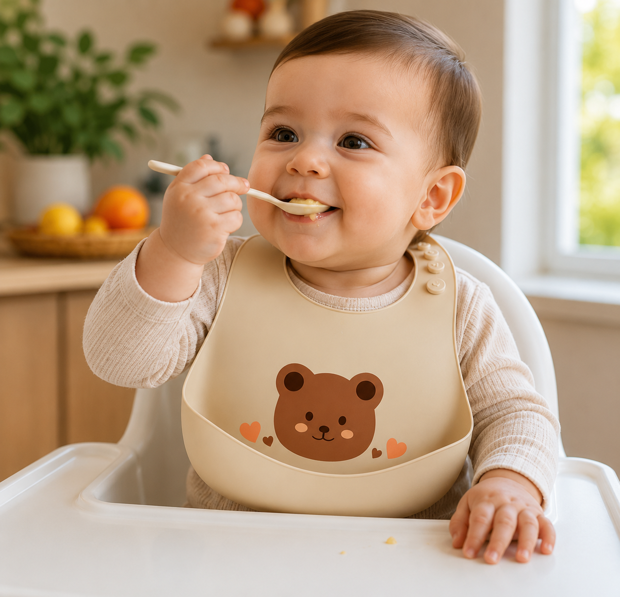 Babador de Silicone Impermeável com Coleto BA20 - 2
