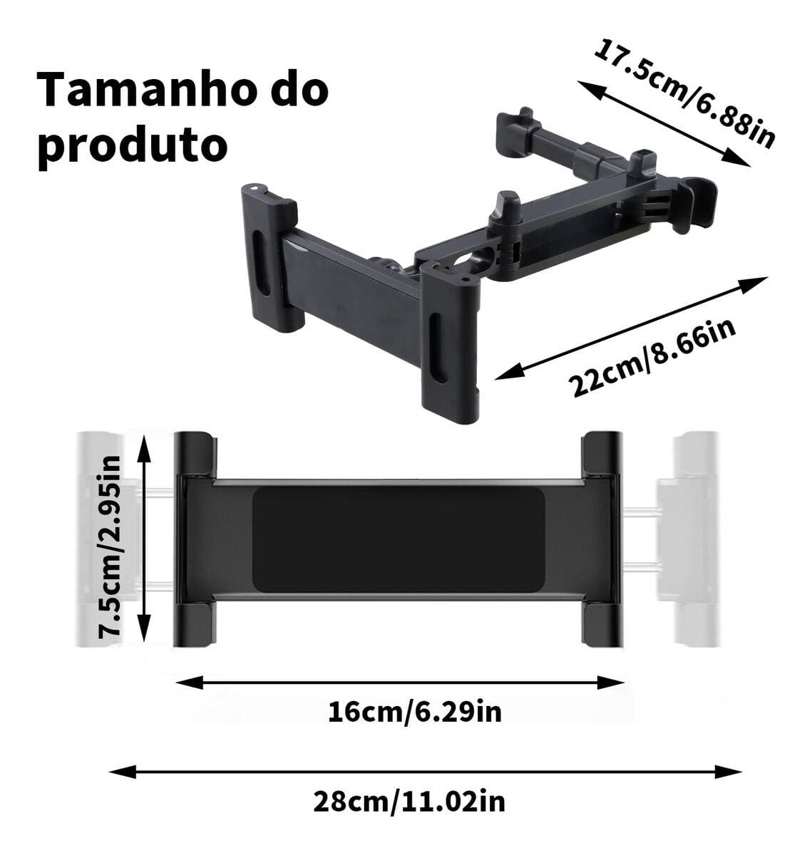 Suporte para carro moderno e portatil - 4