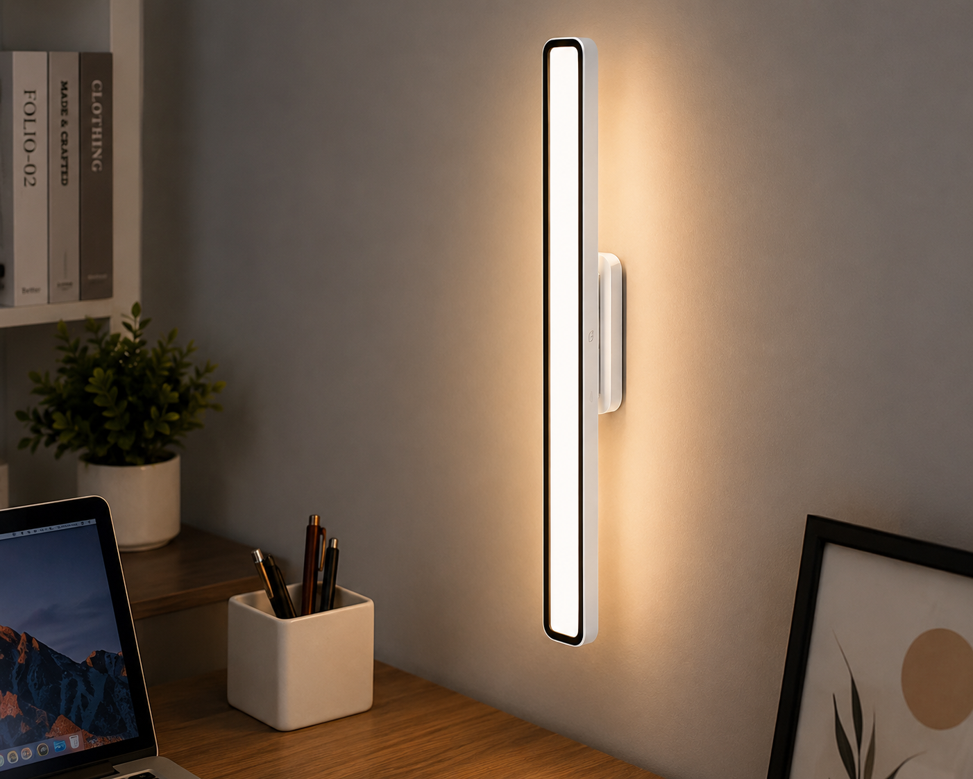 Lâmpada de Mesa LED Touch Recarregável com Iluminação - 2