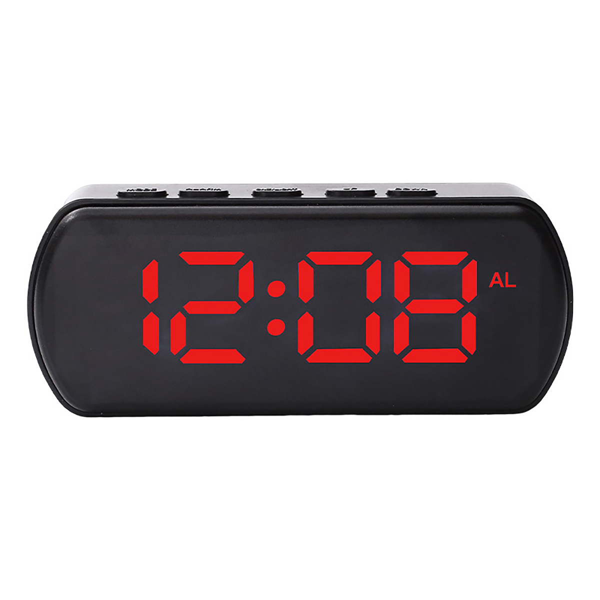 Relógio Despertador LED Digital de Mesa com Alarme Vermelho - 1
