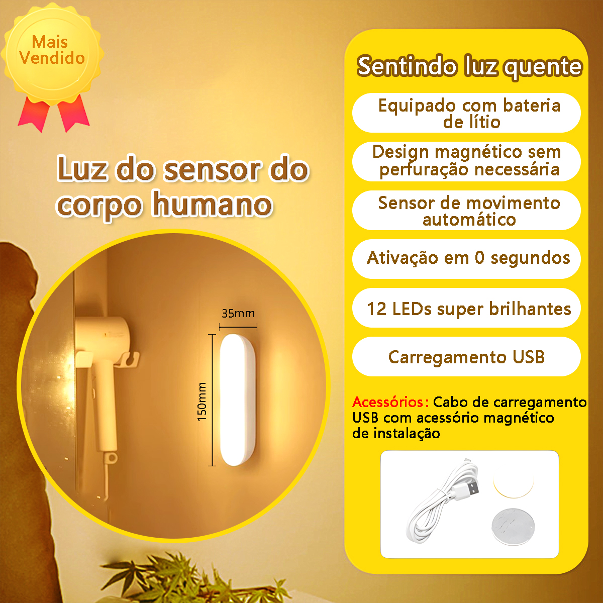 Luminária LED - 7