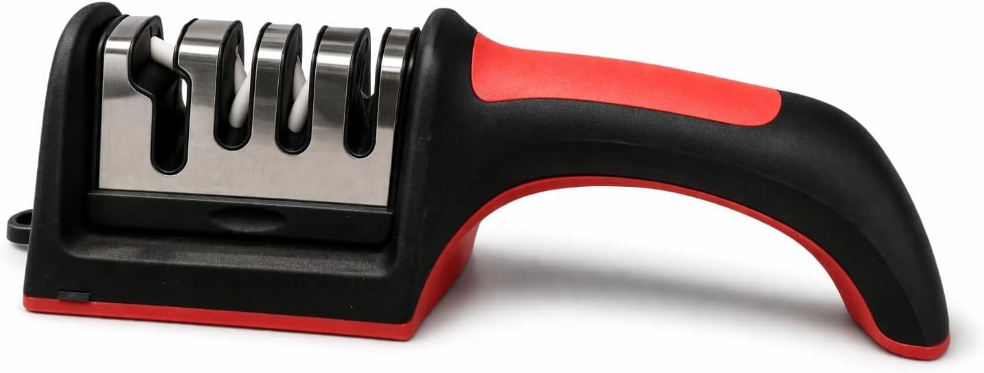 Afiador de Facas Manual Profissional com Base - 3