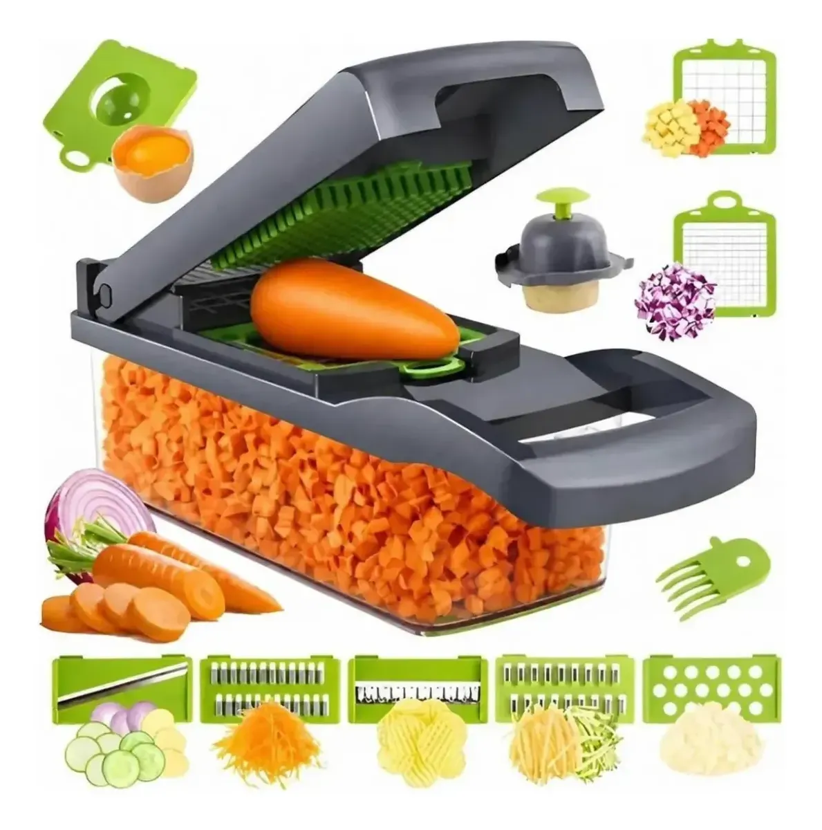 Cortador Fatiador Legumes Multifuncional - 6