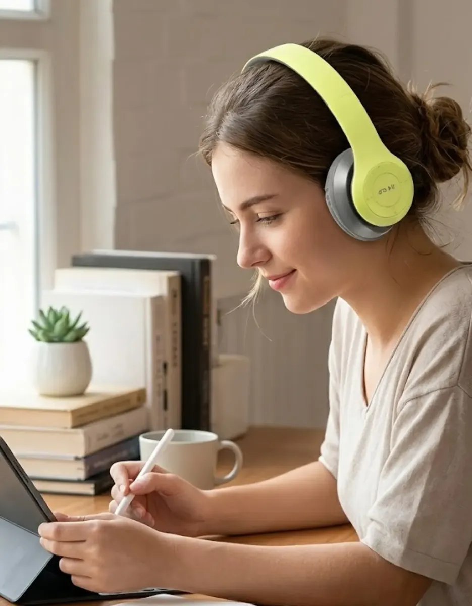Fone Bluetooth P47 Headphone Sem Fio - 3