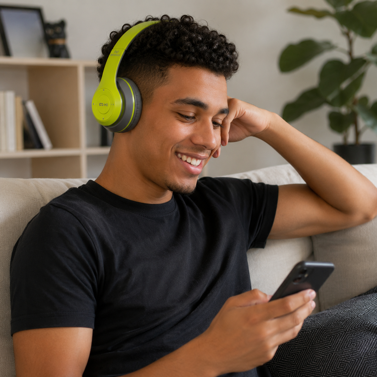 Fone Bluetooth P47 Headphone Sem Fio - 5