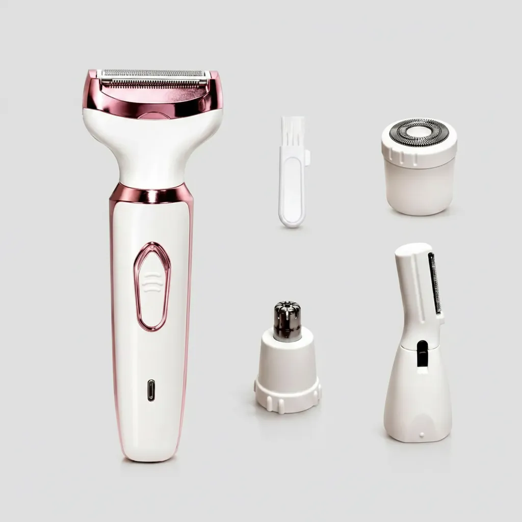 Aparador de Pelos 4 em 1 Recarregável USB - 1