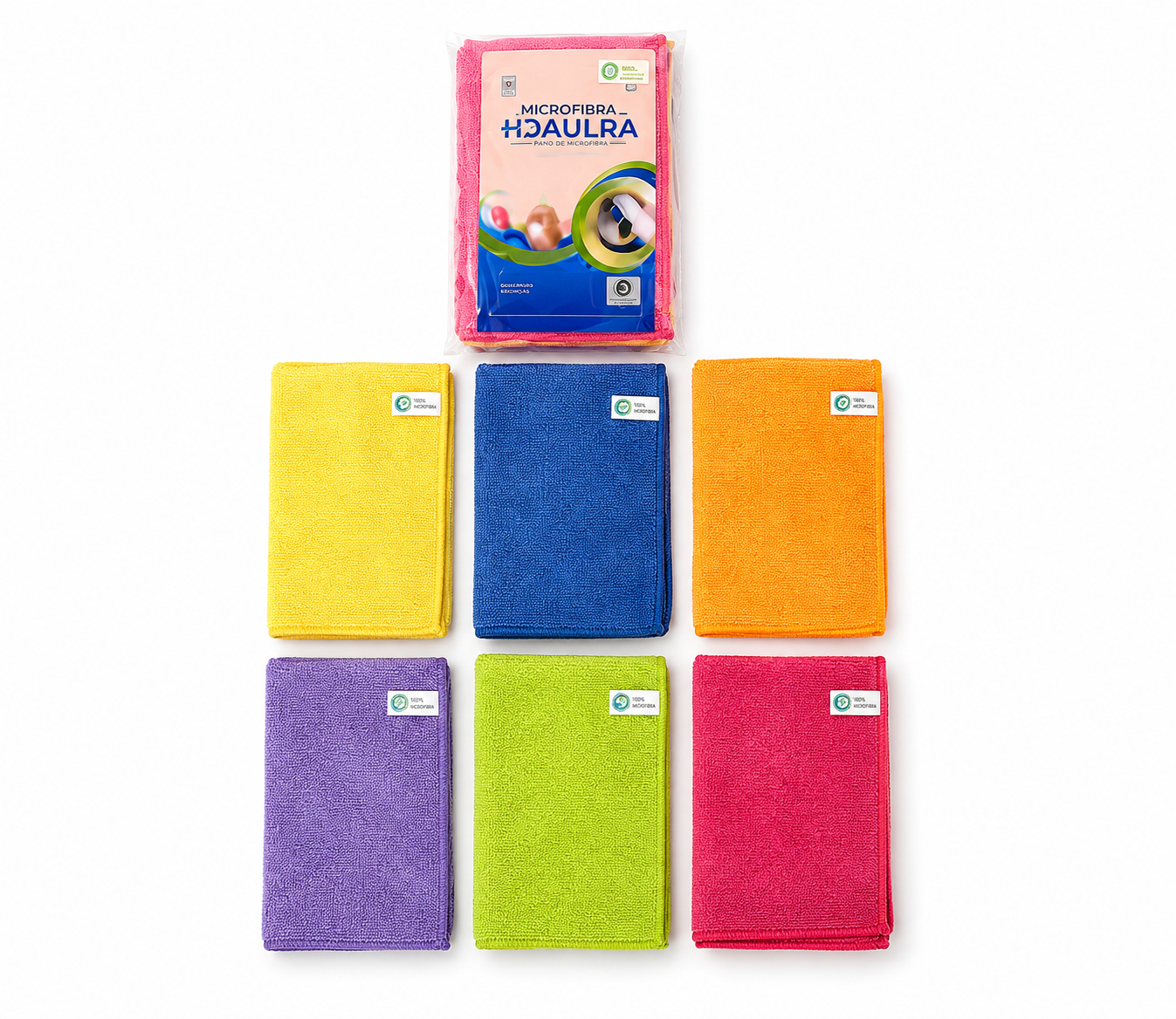 Kit 12 Panos Microfibra 30x40cm Alta Absorção - 2