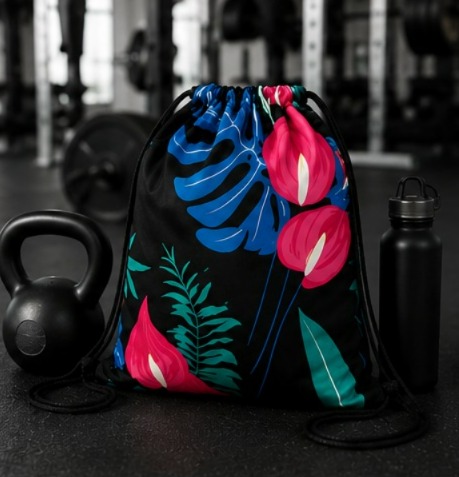 Bolsa de Praia Microfibra Estampada 100% Poliéster - 3