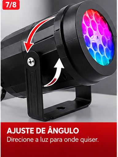 Projetor de Natal LED Colorido para Decoração de Ambientes - 3