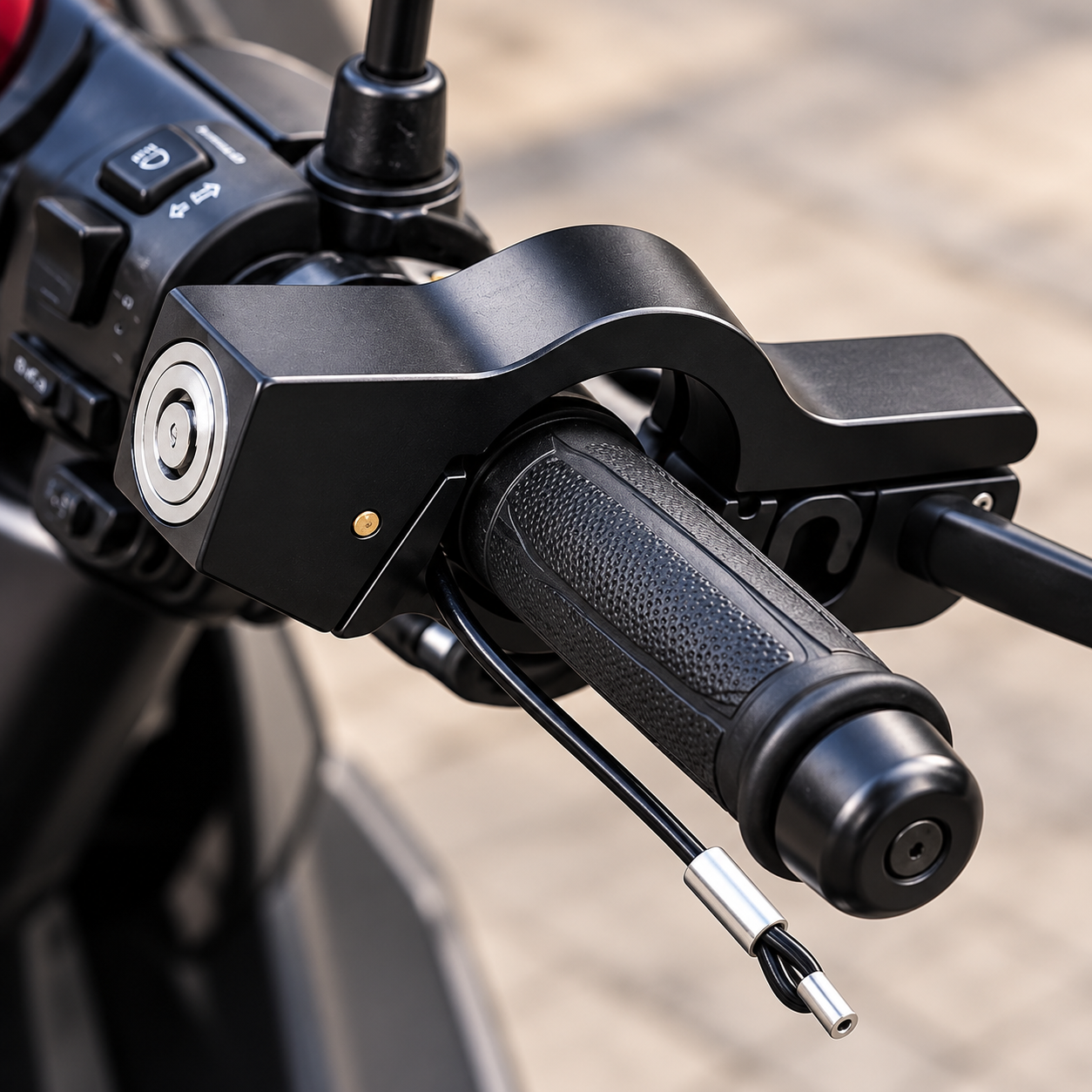 Trava de Segurança para Bicicleta e Motocicleta - 2