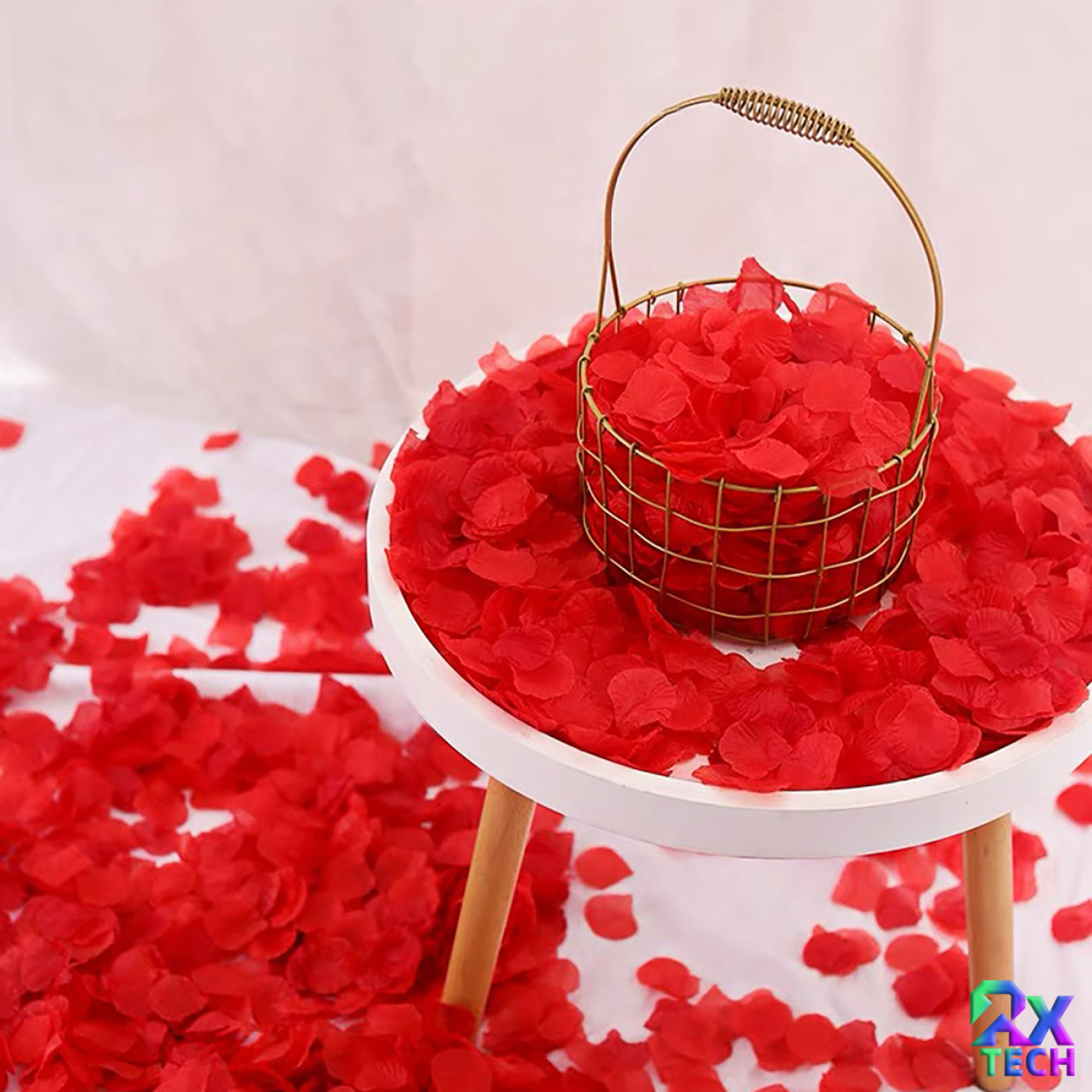 Kit 3 mil Pétalas Vermelho Artificial Decoração RZF022 - 1