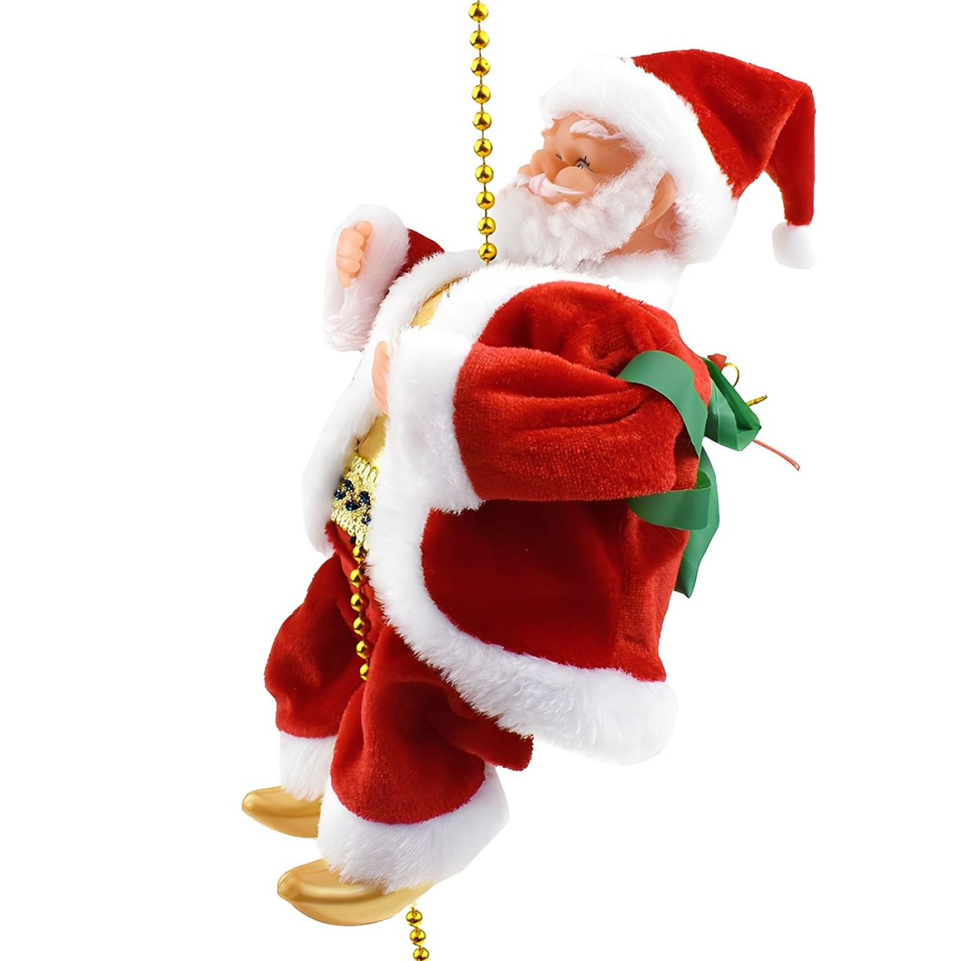 B Kit Papai Noel de Escalada Musical Elétrico 25cm - 1